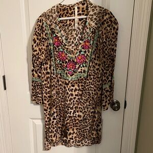 Uncle Frank Leopard Print Tunic